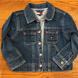Tommy Hilfiger Kids Dark Blue Denim Jacket